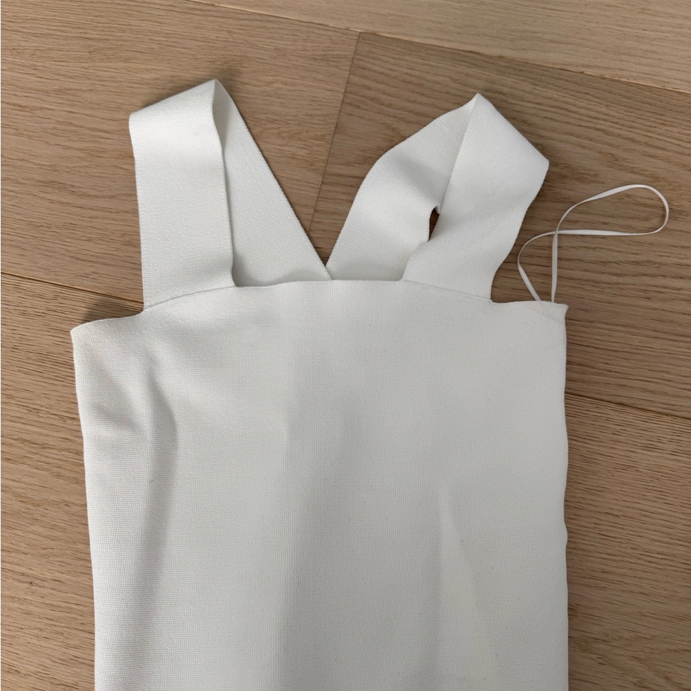 ALC White Sleeveless Tank Top